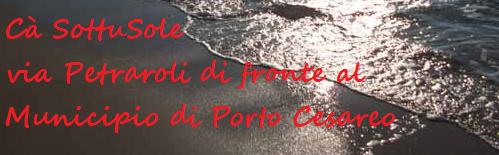 C&agrave; Sottusole in via Petraroli, di fronte al municipio di Porto Cesareo